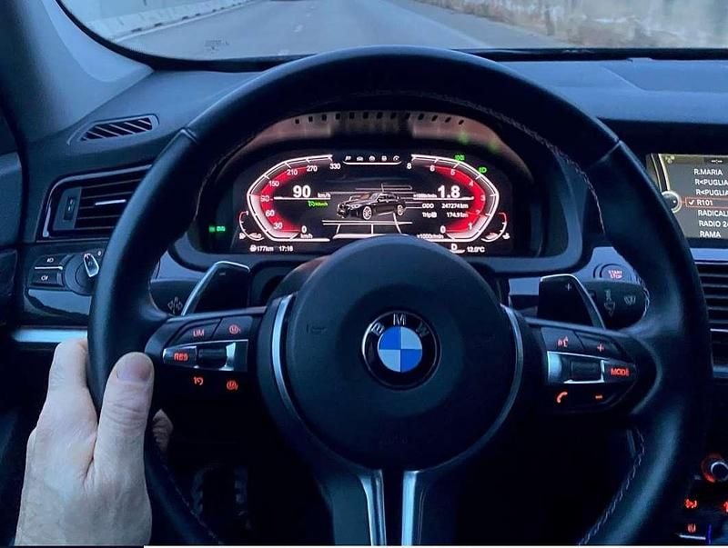 Usata BMW 520 Gran Turismo 184 CV (135 kW) 2012 Nero Berlina