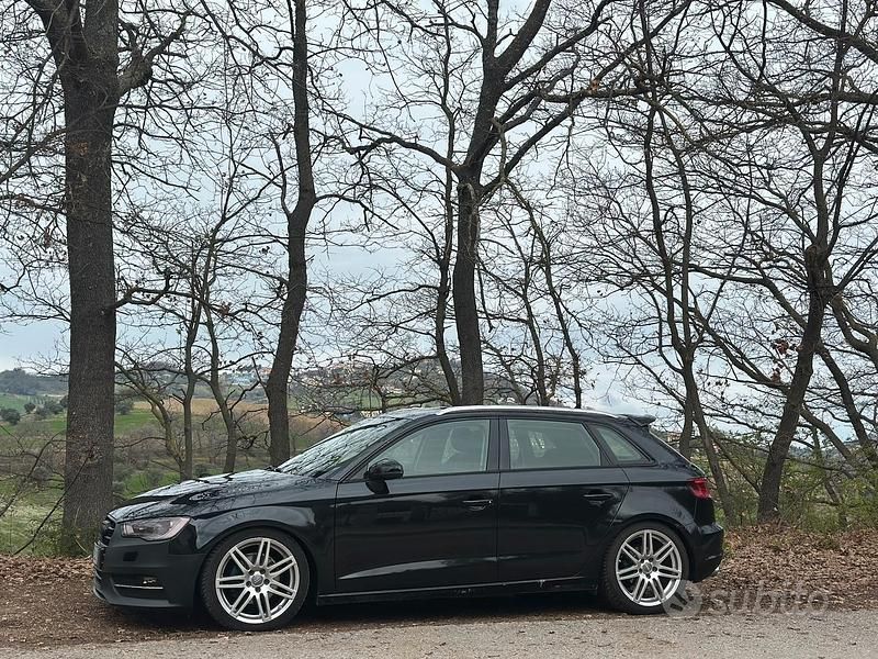 Usata Audi A3 Ambition 150 CV (110 kW) 2014 Nero Berlina