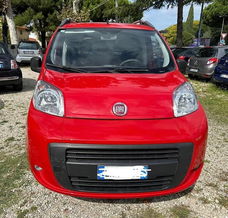 Usata Fiat Qubo Dynamic 77 CV (56 kW) 2009 Rosso Monovolume
