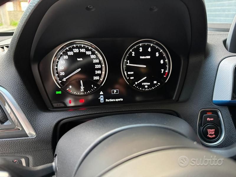 Usata BMW 125 Efficient Dynamics 224 CV (164 kW) 2018 Bianco Utilitaria