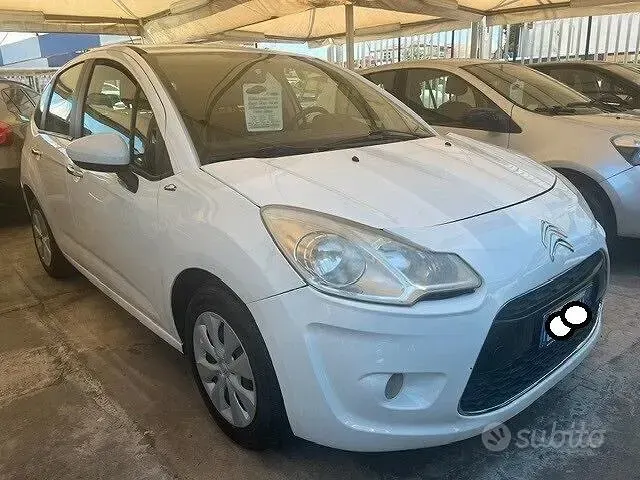Usata Citroën C3 75 CV (55 kW) 2012 Bianco Berlina