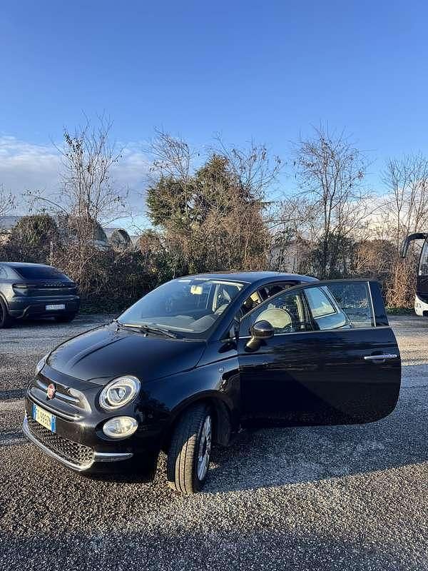 Usata Fiat 500 Lounge 69 CV (50 kW) 2017 Nero Utilitaria