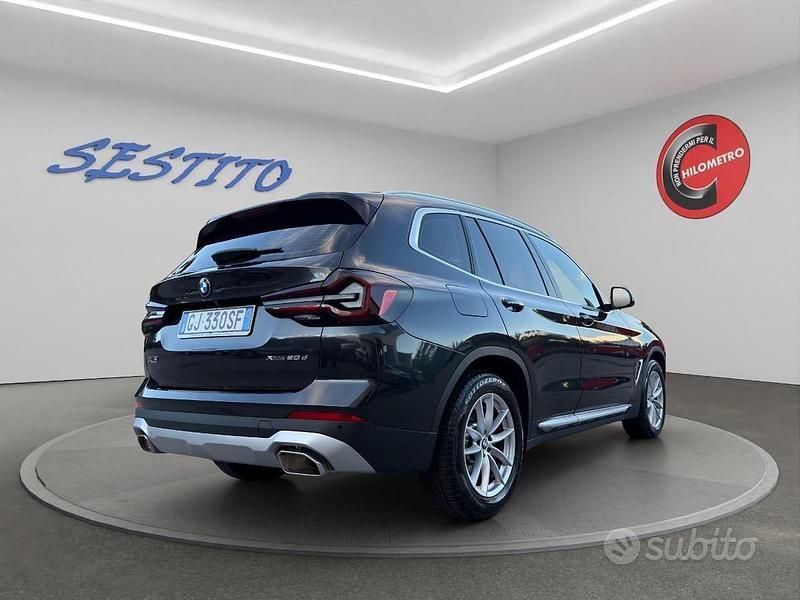 Usata BMW X3 190 CV (139 kW) 2022 Grigio SUV