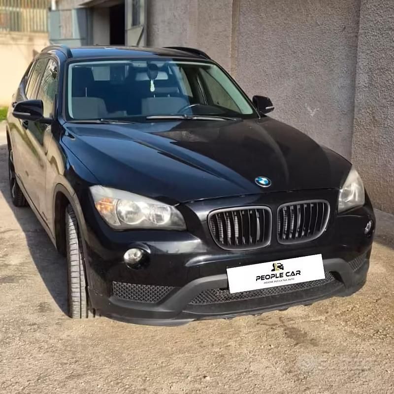 Usata BMW X1 Efficient Dynamics 115 CV (84 kW) 2014 Nero SUV