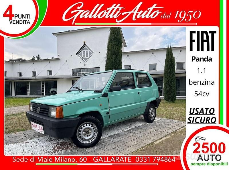 Usata Fiat Panda Young 54 CV (39 kW) 2003 Verde Utilitaria