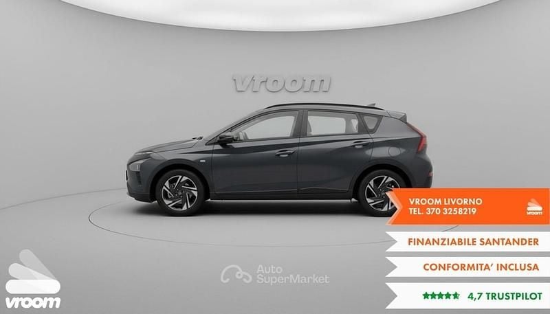 Usata Hyundai Bayon 99 CV (72 kW) 2021 Grigio SUV