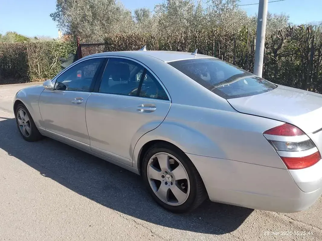 Usata Mercedes S320 204 CV (150 kW) 2006 Argento Berlina
