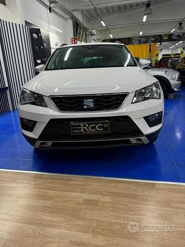 Usata Seat Ateca Ecomotive 115 CV (84 kW) 2020 Bianco SUV