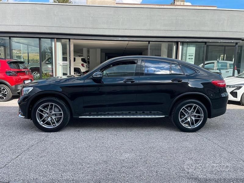 Usata Mercedes GLC220 Premium 170 CV (125 kW) 2017 Nero Coupé