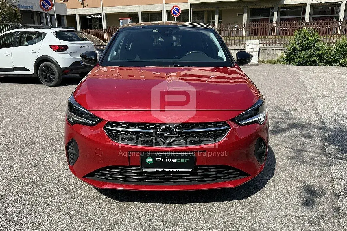 Usata Opel Corsa Elegance 101 CV (74 kW) 2022 Rosso Utilitaria