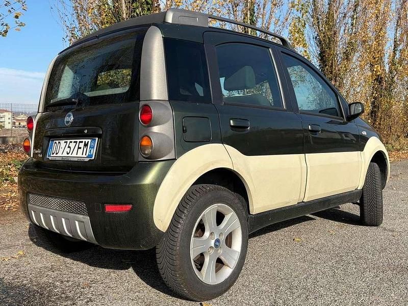 Usata Fiat Panda 4x4 Cross 69 CV (50 kW) 2006 Verde Utilitaria