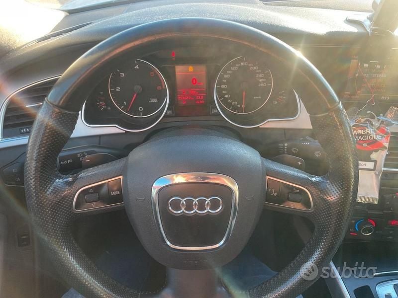 Usata Audi A5 S-Line 190 CV (139 kW) 2009 Bianco Coupé