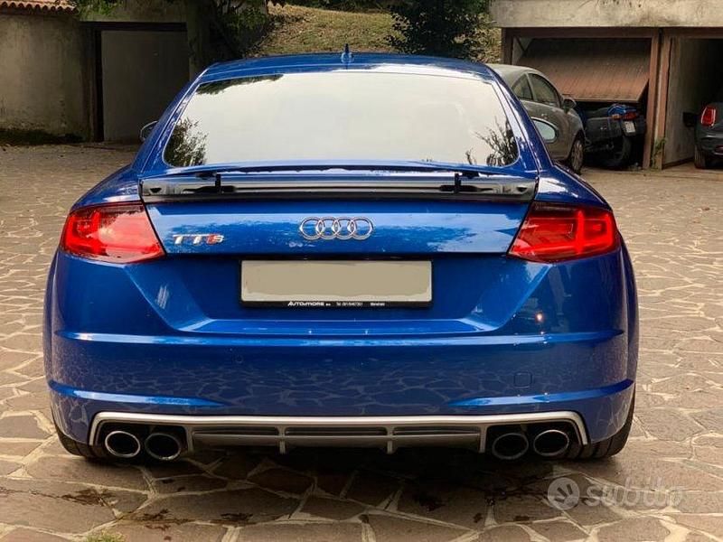 Usata Audi TTS Ambiente 310 CV (228 kW) 2015 Blu Coupé