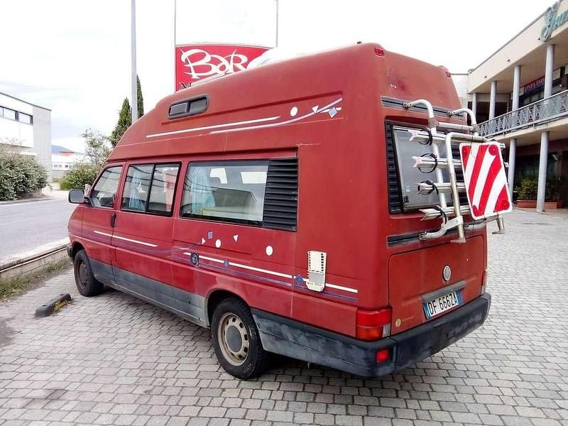 Usata VW T4 Karmann 77 CV (56 kW) 1994 Rosso Furgone