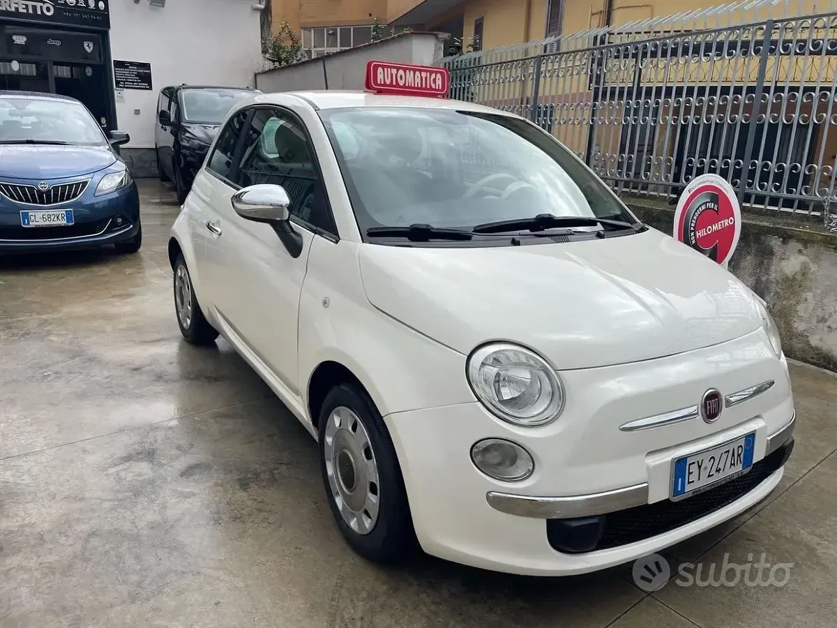 Usata Fiat 500 Pop 69 CV (50 kW) 2015 Bianco Berlina
