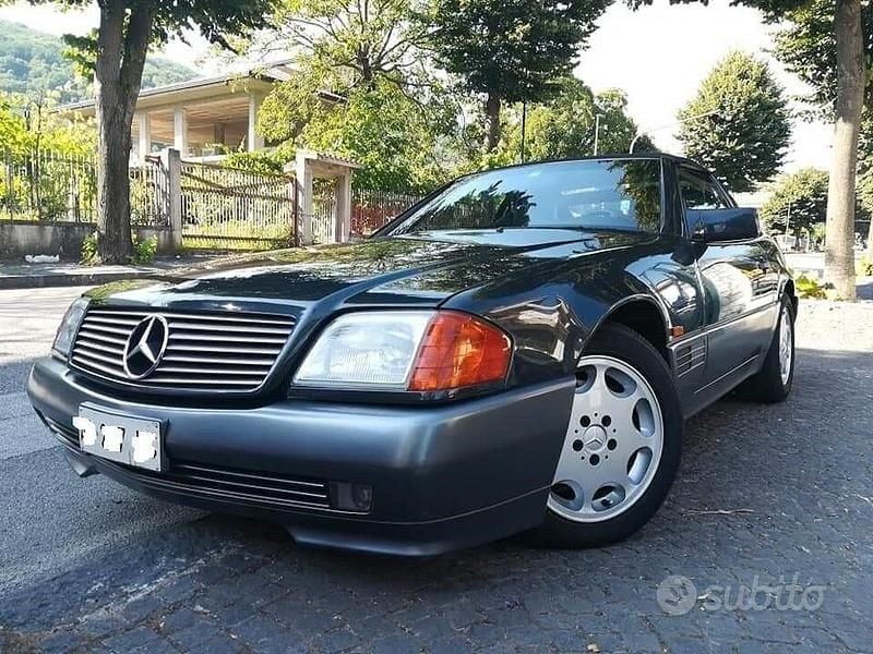Usata Mercedes SL300 231 CV (169 kW) 1992 Grigio Cabrio