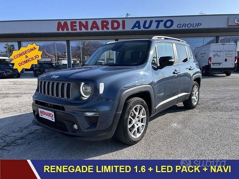 Usata Jeep Renegade Limited 131 CV (96 kW) 2023 Blu SUV