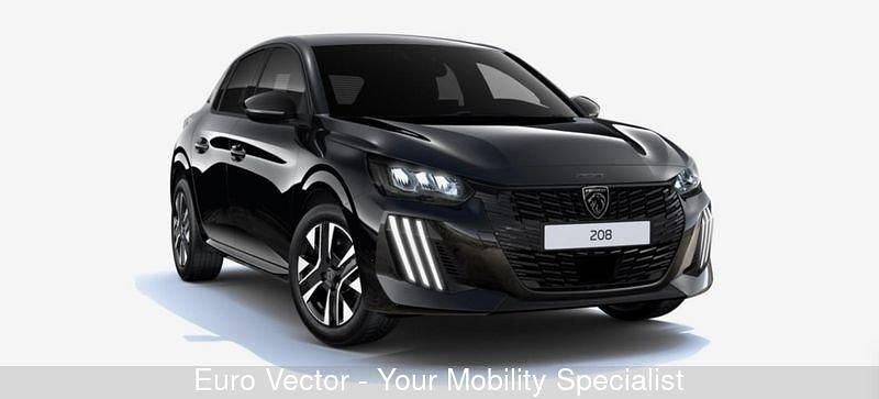 Nuova Peugeot 208 Style 102 CV (75 kW) 2025 Nero Utilitaria