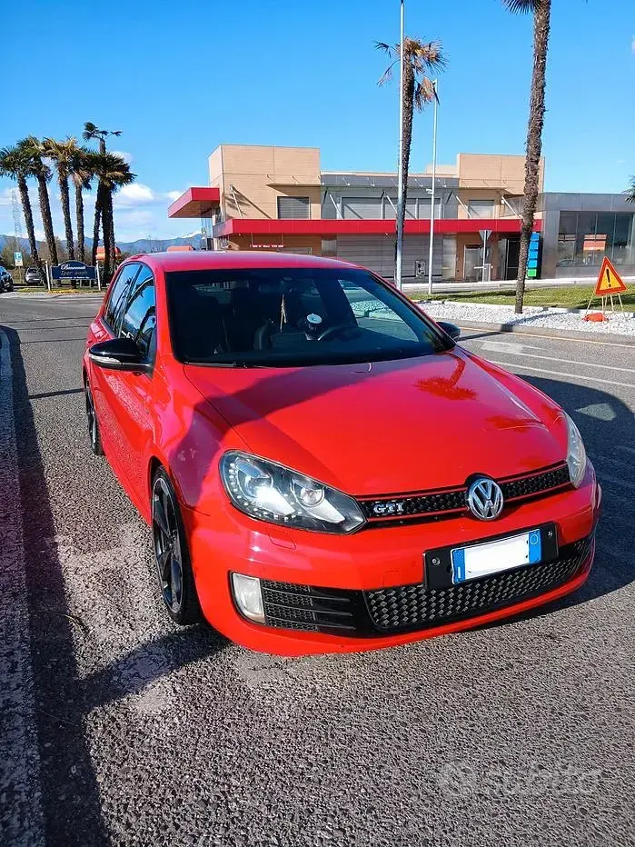 Usata VW Golf VI Edition 210 CV (154 kW) 2011 Rosso Berlina