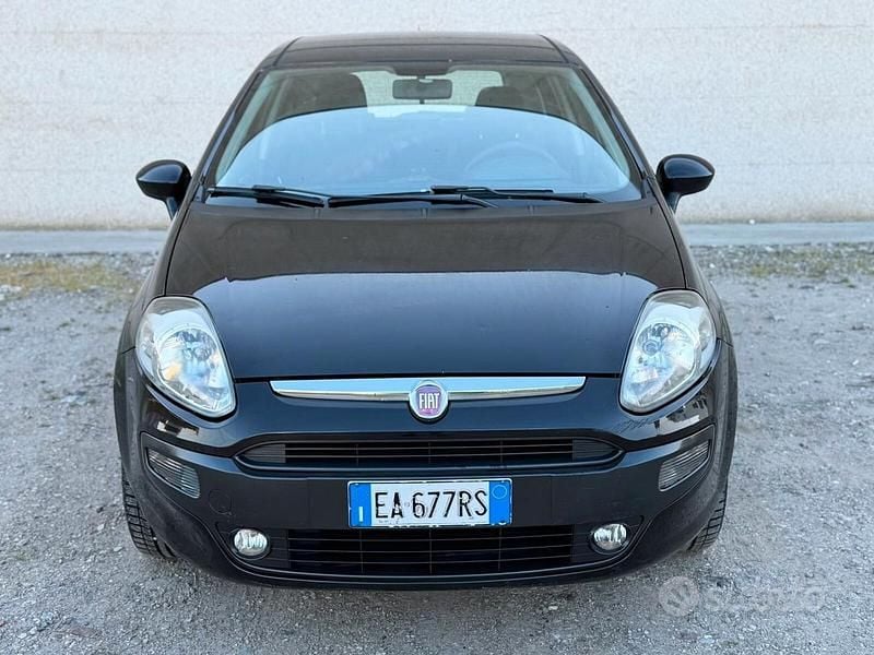 Usata Fiat Punto Evo Active 77 CV (56 kW) 2009 Nero Utilitaria