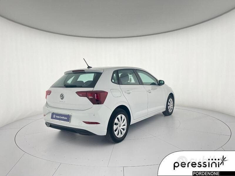 Usata VW Polo 80 CV (58 kW) 2022 Bianco Berlina