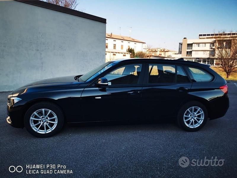 Usata BMW 316 116 CV (85 kW) 2016 Nero Berlina
