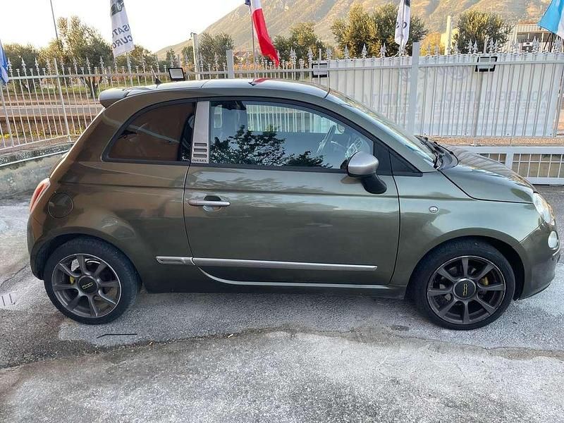 Usata Fiat 500 101 CV (74 kW) 2017 Verde Utilitaria