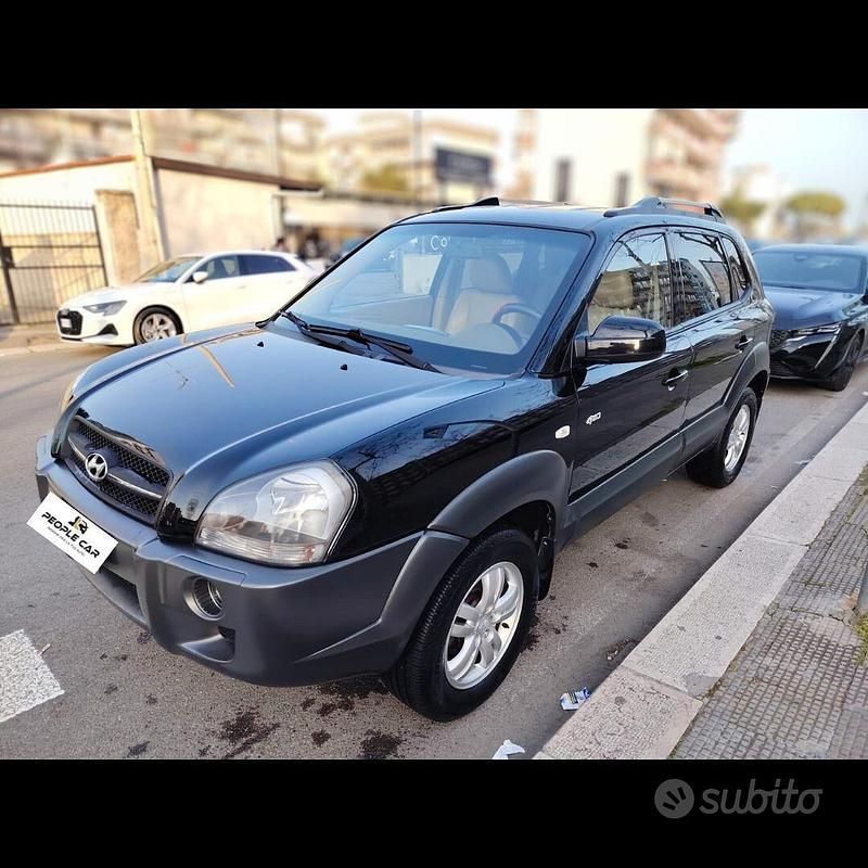 Usata Hyundai Tucson 141 CV (103 kW) 2007 Nero SUV