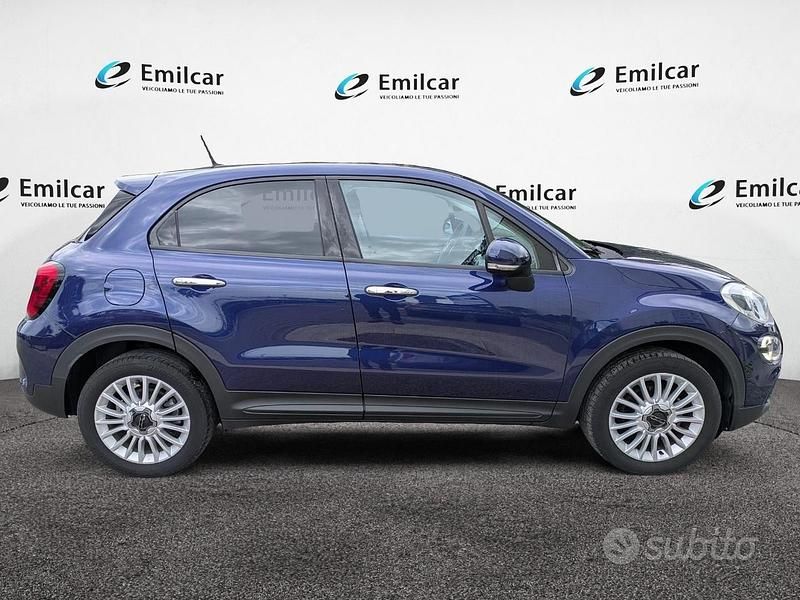 Usata Fiat 500X Connect 130 CV (95 kW) 2021 Blu SUV