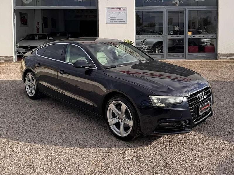 Usata Audi A5 Sportback Ambiente 177 CV (130 kW) 2012 Blu/azzurro Utilitaria