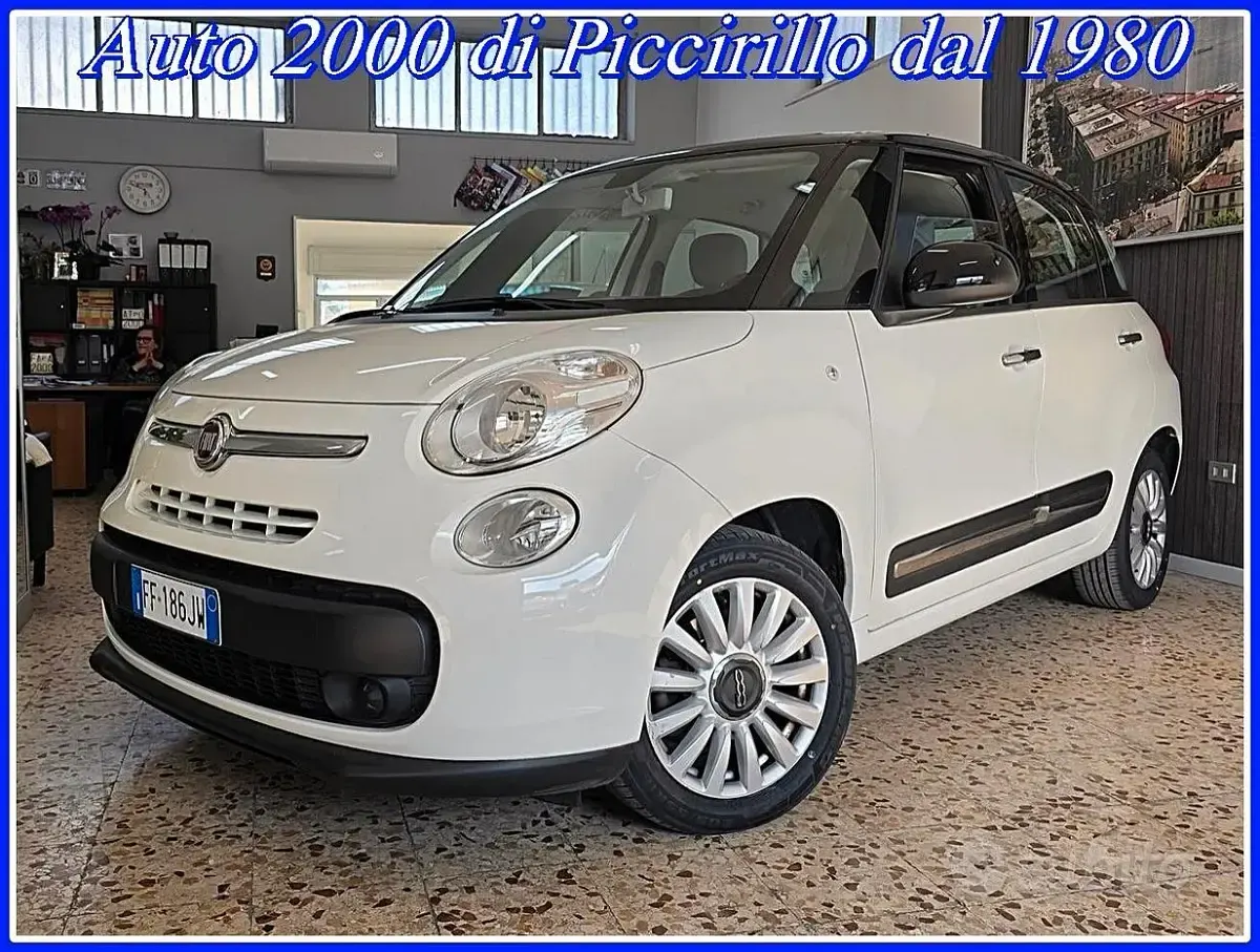 Begagnad Fiat 500L 95 HK (69 kW) 2016 Vit Minibuss