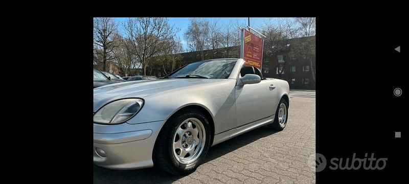 Usata Mercedes SLK200 Edition 163 CV (119 kW) 2003 Grigio Cabrio