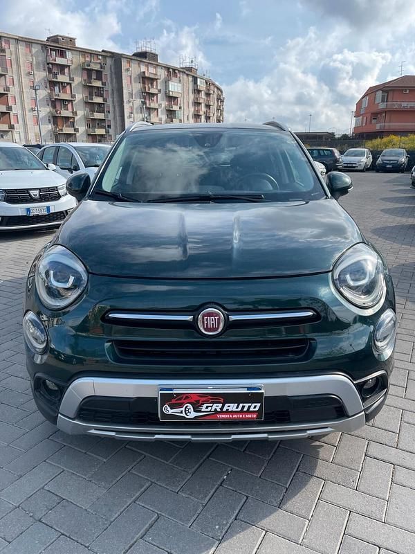 Usata Fiat 500X Lounge 95 CV (69 kW) 2019 Verde SUV