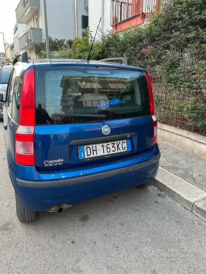 Usata Fiat Panda 60 CV (44 kW) 2007 Bluazzurro Utilitaria