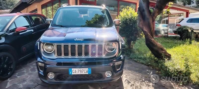Usata Jeep Renegade Limited 141 CV (103 kW) 2020 Blu/azzurro(met.) SUV