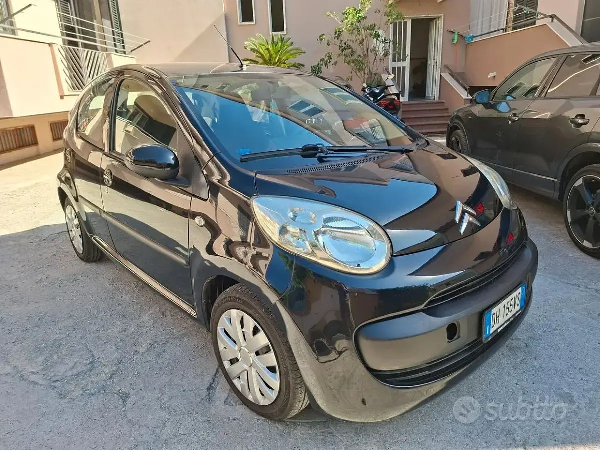 Usata Citroën C1 68 CV (50 kW) 2008 Nero Utilitaria