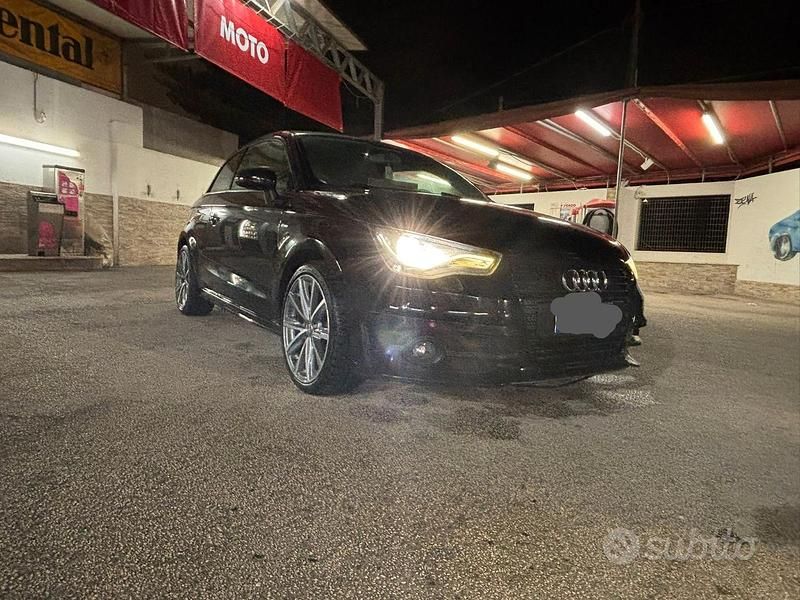 Usata Audi A1 Ambition 90 CV (66 kW) 2013 Nero Utilitaria
