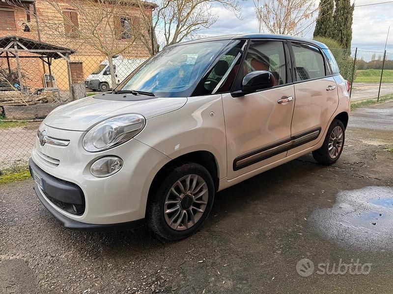 Usata Fiat 500L Lounge 84 CV (61 kW) 2016 Bianco Monovolume