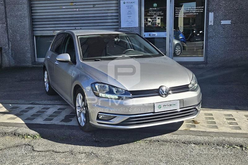 Usata VW Golf VII Highline 115 CV (84 kW) 2018 Grigio Utilitaria
