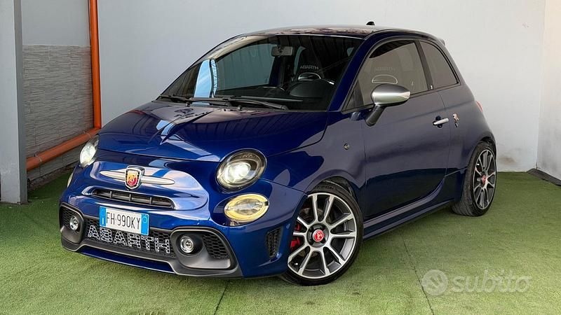 Usata Abarth 595 Turismo 165 CV (121 kW) 2017 Blu Berlina