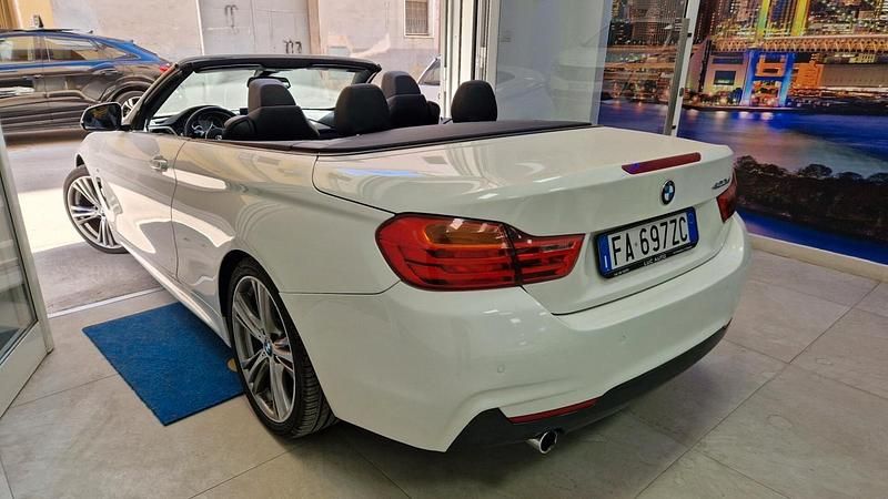 Usata BMW 420 M Sport 190 CV (139 kW) 2015 Bianco Cabrio