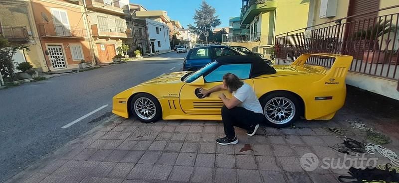 Usata Corvette C4 270 CV (198 kW) 1986 Giallo Cabrio