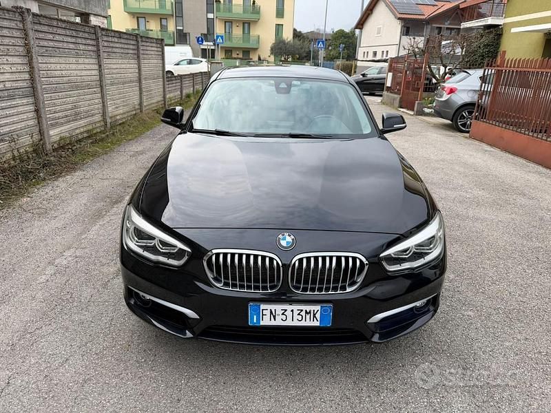 Usata BMW 116 Efficient Dynamics 116 CV (85 kW) 2018 Nero Utilitaria