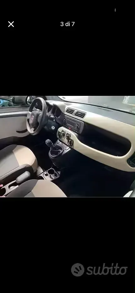 Usata Fiat Panda Easy 80 CV (58 kW) 2013 Nero Utilitaria