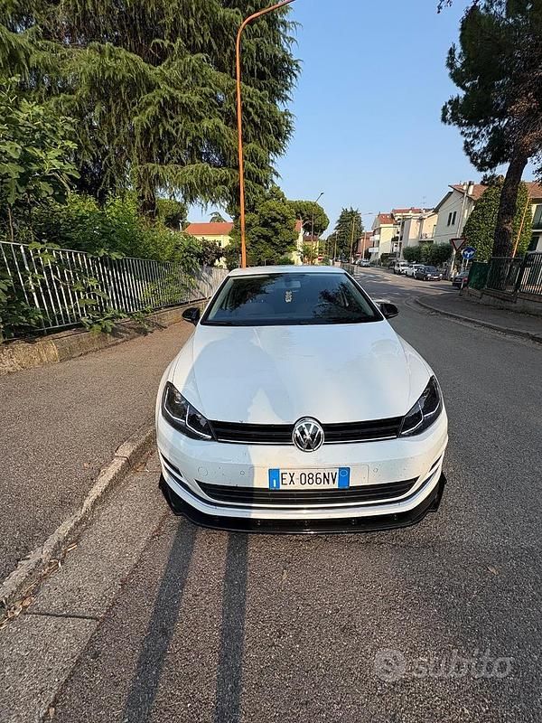 Usata VW Golf VII 2015 Bianco Berlina