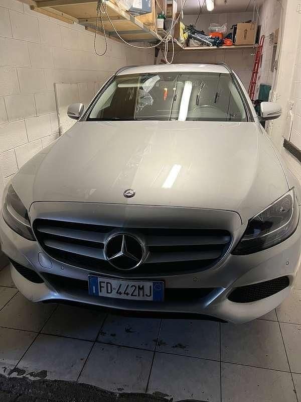 Argento Usata 2016 Mercedes C200 Premium Plus Station wagon | 12.500 € (Ottimo prezzo) - Immagine 1/4