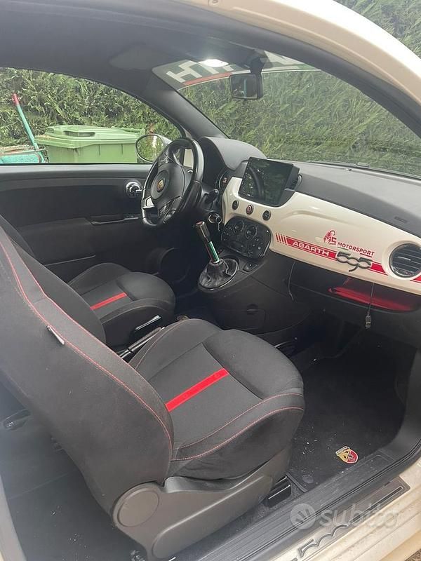 Usata Abarth 500 2010 Bianco Berlina