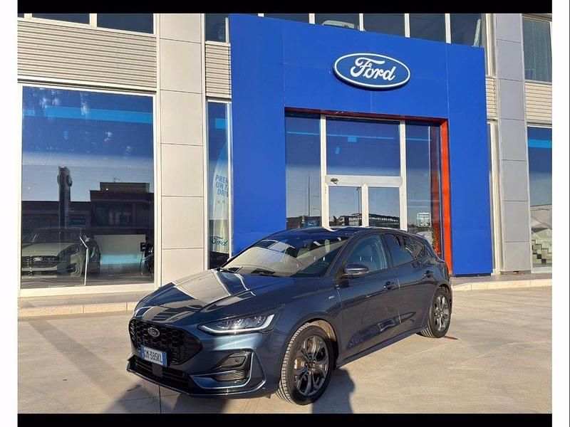 Usata Ford Focus ST-Line 125 CV (91 kW) 2023 Blu Berlina