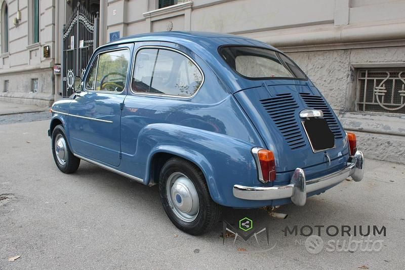 Usata Fiat 600D 1960 Blu Berlina