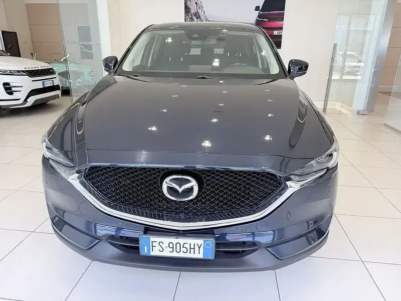 Usata Mazda CX-5 Evolve 150 CV (110 kW) 2018 Blu SUV